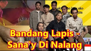 Bandang Lapis  Sanay Di Nalang Guitar Cover With Chords amp Lyrics [upl. by Eifos]