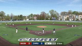 CWRU Baseball vs WashU Game 1 [upl. by Elpmet840]