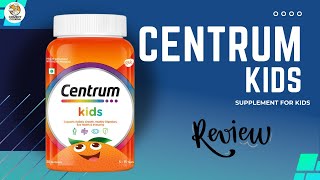 Centrum Kids Multivitamin with Probiotics Supplement Review  Gummies [upl. by Emmeram]