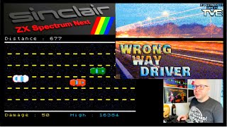 Wrong way driving on the ZX Spectrum Next [upl. by Dmitri738]