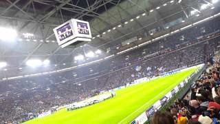 Champions League Anthem in Veltins Arena Schalke 04 [upl. by Lebazi]