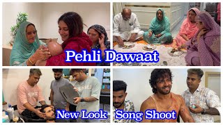 Humari Taraf se Pehli Daawat❤️  New look kaisa laga 🤗  Song shoot  Shoaib Ibrahim  vlog [upl. by Colette]