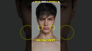 🔥 Hollow Cheeks In Naturally shorts facecare MrBeast [upl. by Haliak]