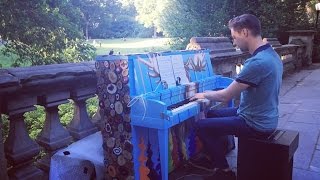 Playing The Piano in Central Park New York City [upl. by Euphemia]