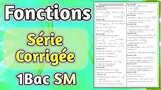 Série dexercices  Généralités sur les Fonctions 1Bac SM [upl. by Cordy510]