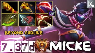 miCKe  Templar Assassin Voidblades Pos 1  Beyond Godlike  737d  Immortal Dota [upl. by Nod733]