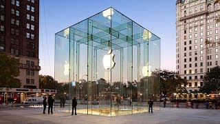 History of the Fifth Avenue Apple Store [upl. by Bailie]