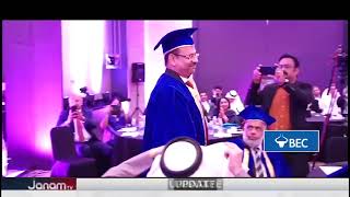 Dr Suresh C Pillai Kuwait Receiving Professional doctorate and Honorary Doctorate [upl. by Abbie308]