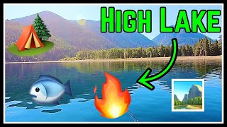 TROUT FISHING One of the BEST LAKES in OREGON Beautiful [upl. by Yecies]