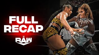 Full Raw highlights Nov 25 2024 [upl. by Innep]