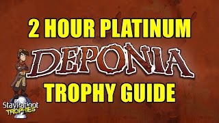 Deponia  Trophy Guide  2 Hour Platinum With Commentary [upl. by Chavey]