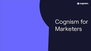 How to use Cognism for marketing [upl. by Eidassac]