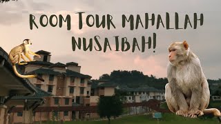 BILIK SIAPA NI SKRG IIUM room tour mahallah nusaibah [upl. by Htinnek]