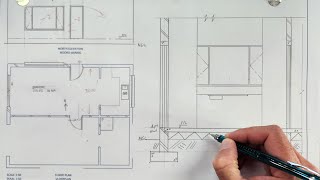 How to draw a Civil Floor Plan Elevation and Sectional Elevation  HSE  Page 512  Grade 11 [upl. by Suravaj848]