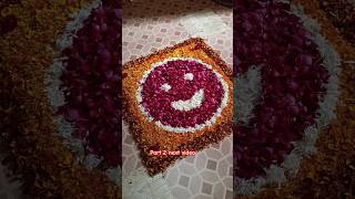 Part 2 next video  welcome home baby boy celebration  baby  boy  girl  decoration  rangoli [upl. by Htiderem]