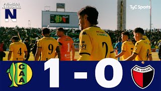 Aldosivi 10 Colón  Primera Nacional  Fecha 25 Zona B [upl. by Ailesor670]