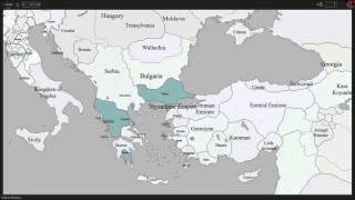 History Map of the Byzantine Empire [upl. by Lucho]