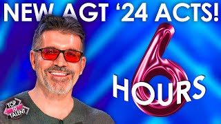 6 HOURS of NEW AGT AUDITIONS 2024 🙀 [upl. by Otxis883]