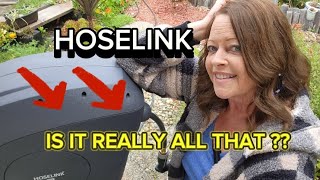 Hoselink Retractable Garden Hose Review  April Garden Tour [upl. by Eada]