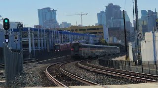 Southbound CDTX 2118 meets MTS 5025 in Middletown San Diego [upl. by Nedarb119]