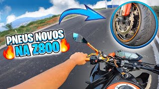 ROLÊ DE Z800 COM PNEUS NOVOS 🔥 [upl. by Atimad]