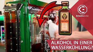 DER JÄGERMEISTER GAMING PC MIT ALKOHOL KÜHLEN Geht das KreativeFragen 142 [upl. by Adiehsar]