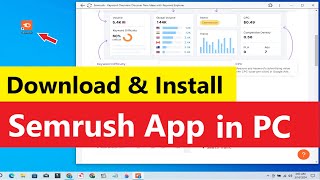 Semrush app for Pc  How to download Semrush App in laptop  How to install Semrush app in window PC [upl. by Dru]