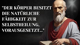 Hippokrates Zitate Weisheit und Inspiration vom Vater der Medizin [upl. by Atinus]