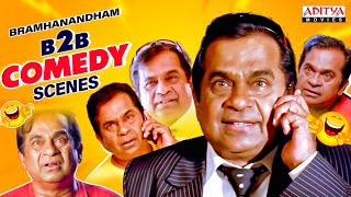 Brahmanandam B2B Comedy Scenes  Sabse Bada Don Movie  Ravi Teja Shriya Saran  Aditya Movies [upl. by Neelrahc206]