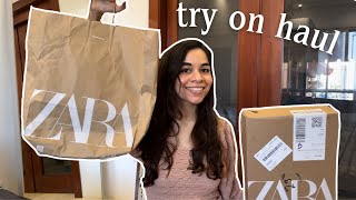 ZARA SALE HAUL  TRY ON  January 2024 [upl. by Depoliti]