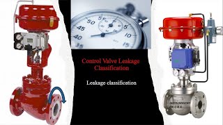 Classification Of Leakage Test Of The Control valve [upl. by Austen531]