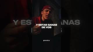 TOCARTE LYRICS trapargentino 9gren trap argentina short cancion trapmundial [upl. by Olraced]