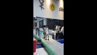 How about this set of somersault Xian somersault training Xian extreme stunt [upl. by Garold]