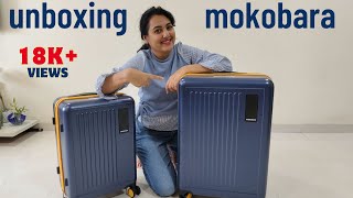 Mokobara Luggage Unboxing and Review  Travel Suitcase review  Is this the best luggage set [upl. by Eynttirb]