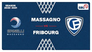 SB League  Playoffs SemiFinal MASSAGNO vs FRIBOURG [upl. by Mun]