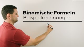 Binomische Formeln Rumspielerei Lücken Beispielrechnungen  Mathe by Daniel Jung [upl. by Soinotna510]