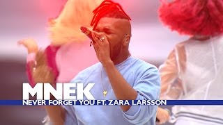 MNEK feat Zara Larsson  Never Forget You Live At The Summertime Ball 2016 [upl. by Yerhpmuh524]