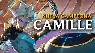 CAMILLE  TEASER NUEVA CAMPEONA  LEAGUE OF LEGENDS [upl. by Ecirpak868]