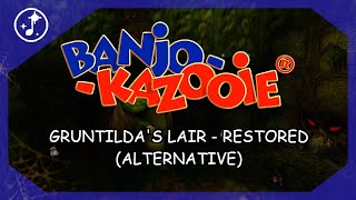 BanjoKazooie Restored Gruntildas Lair Alternative [upl. by Filide]