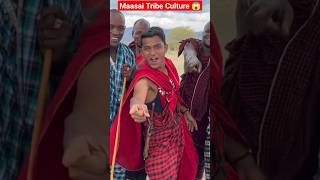 Maasai Tribe Culture 😱 shorts drbroshorts drbro kannada travel maasaitribe holidayswithshorts [upl. by Riatsila]