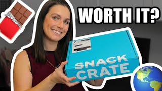 SnackCrate Review Is This quotAround The Worldquot Snack Box Worth It [upl. by Airak]