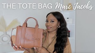 MARC JACOBS The Tote Bag Mini  Review amp What Fits In My Bag [upl. by Delia]