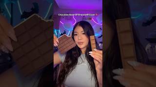 Chocolate Book Or Chocolate Eraser 🍫 asmr shorts [upl. by Claribel]