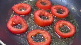 Tomatoes Bell Peppers and Egg Skillet Recipe CAN BE USED FOR BREAKFAST LUNCH OR DINNER [upl. by Chance]