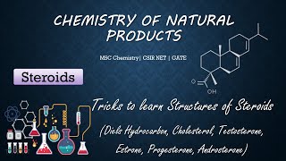 Structures of steroids Tricks to learn Structures of Steroids Structure of Cholesterol [upl. by Kurtis221]