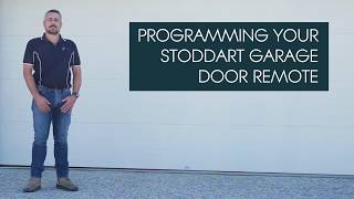 Program your Stoddart Garage Door Remote BU [upl. by Asillim]