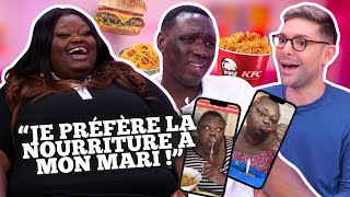 Hawabelle amp Mohamed  INTIMITÉ amp OBÉSITÉ morbide Mariage KFC Elle préfère la NOURRITURE à son MARI [upl. by Ellan]