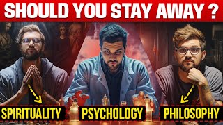 The Most Eye Opening Video For Your Life  Psychology VS Spirituality VS Philosophy hindi [upl. by Bremer873]