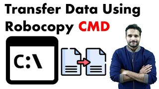 How to transfer files and folder using Robocopy Command [upl. by Sset]