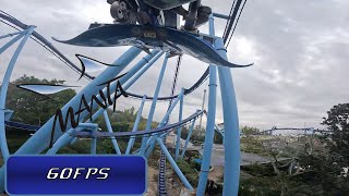 Manta Front Row Seaworld Orlando FL 60FPS [upl. by Veronique]